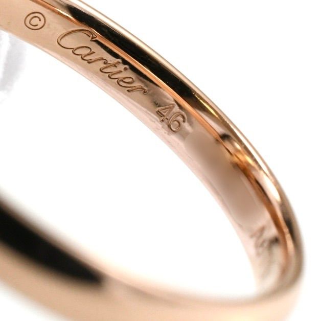 現行モデルCartier トリニティリング SM 46サイズ K18 AU750