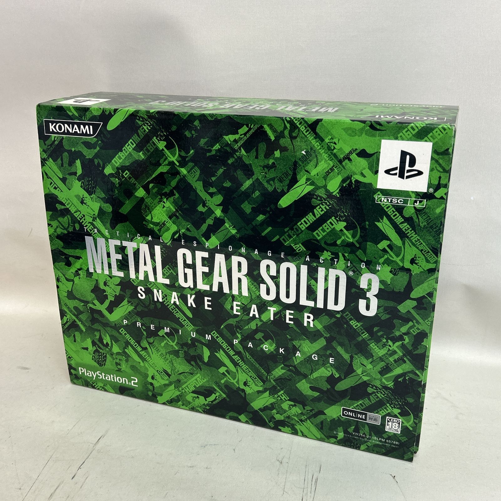 浜館26-672 PlayStation2 PS2 ソフト METAL GEAR SOLID 3 SNAKE EATER PREMIUM PACKAGE メタルギアソリッド3 スネークイーター 18才以上対象