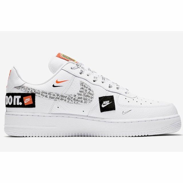 「訳あり未使用」Nike ナイキ エアフォース1 ロー NIKE AIR FORCE 1 07 プレミアム Just Do It ホワイト ナイキ メンズ レディース スニーカー ランニングシューズ AR7719-100