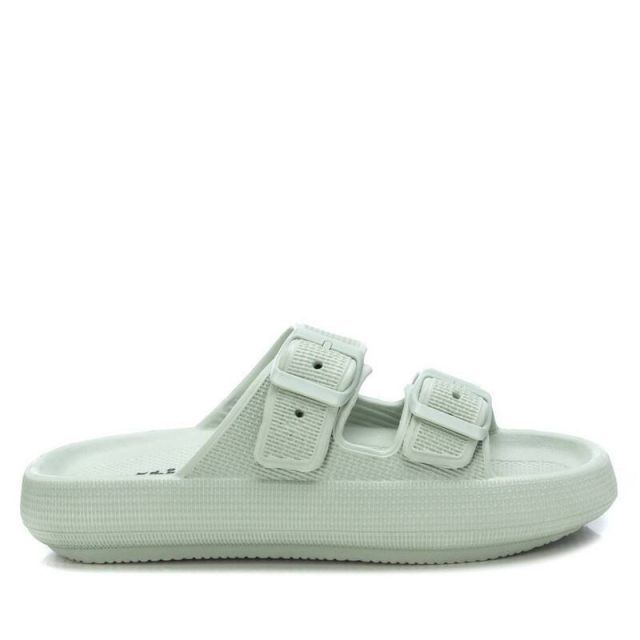 【送料無料】 キシタイ レディース サンダル シューズ Women's Rubber Flat Sandals By XTI Aqua 14119002 Aqua