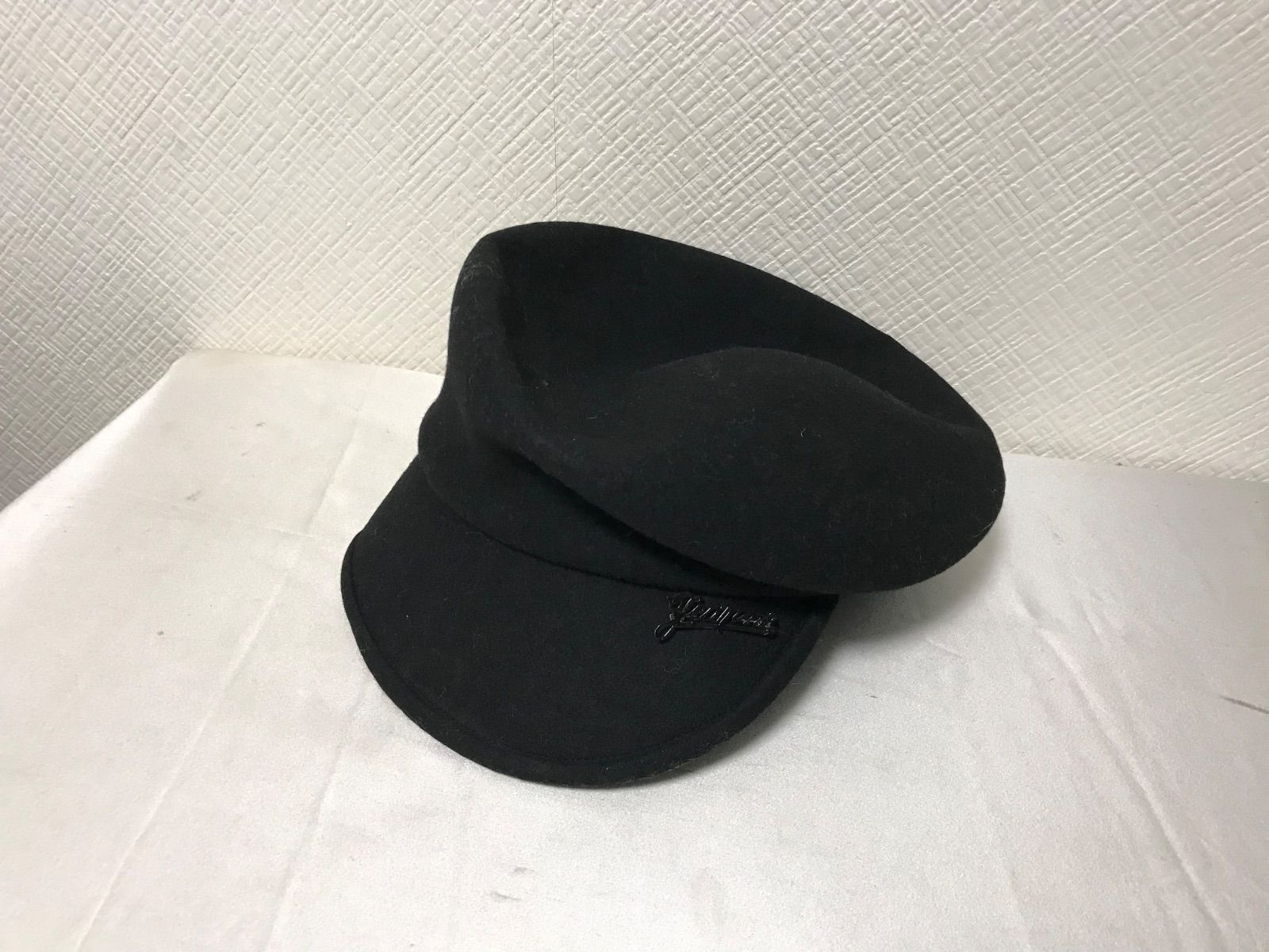 Genuine Kashira CA4LA Wool Deformed Work Cap Hat Bow Bow Hat Men's Women's Surf American Casual Military Street Skater Work Business Suit Mode Golf Dress Black Black Made in Japan