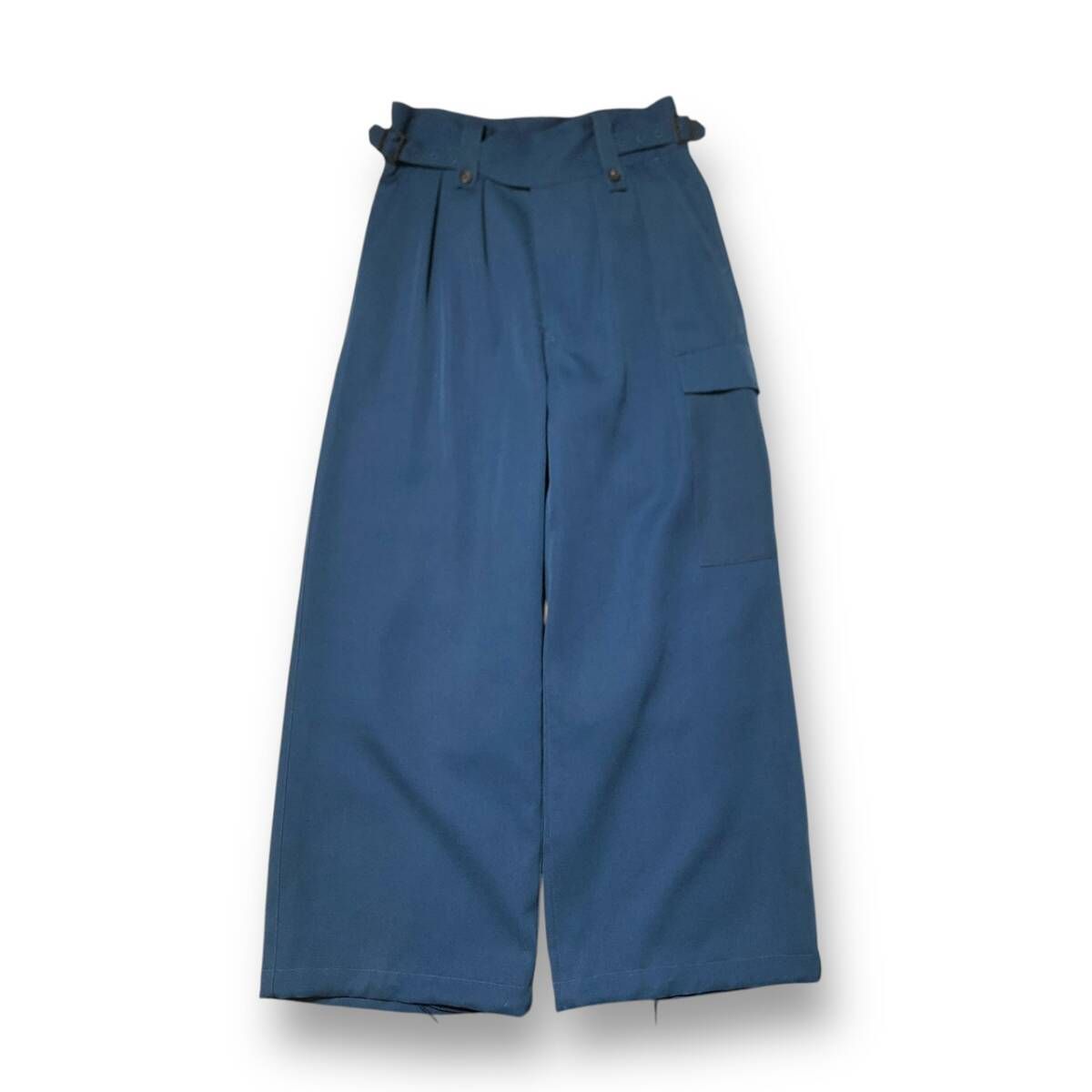 パンツ SUBLATIONS HEAVY WOOL GURKHA CARGO PANTS HEAVY WOOL GABARDINE GURKHA CARGO PANTS【BLACK】 – SUBLATIONS