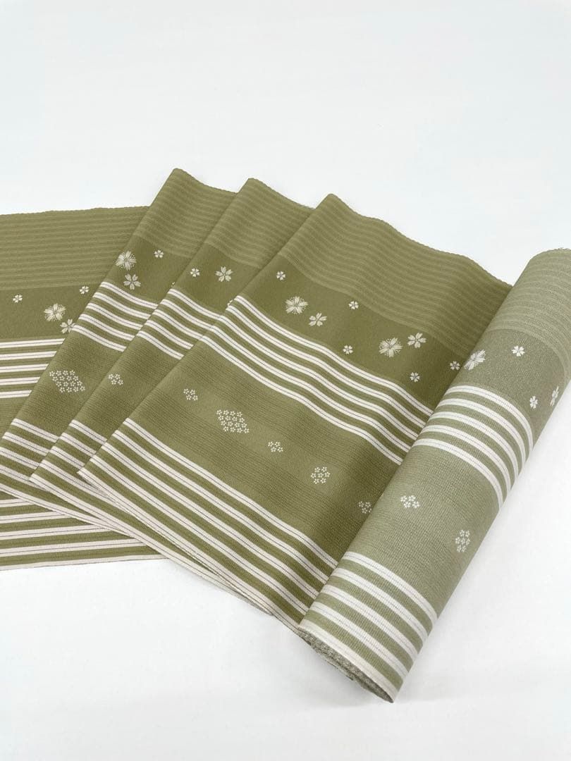 小紋 縦稿 桜 正絹 反物 - メルカリ