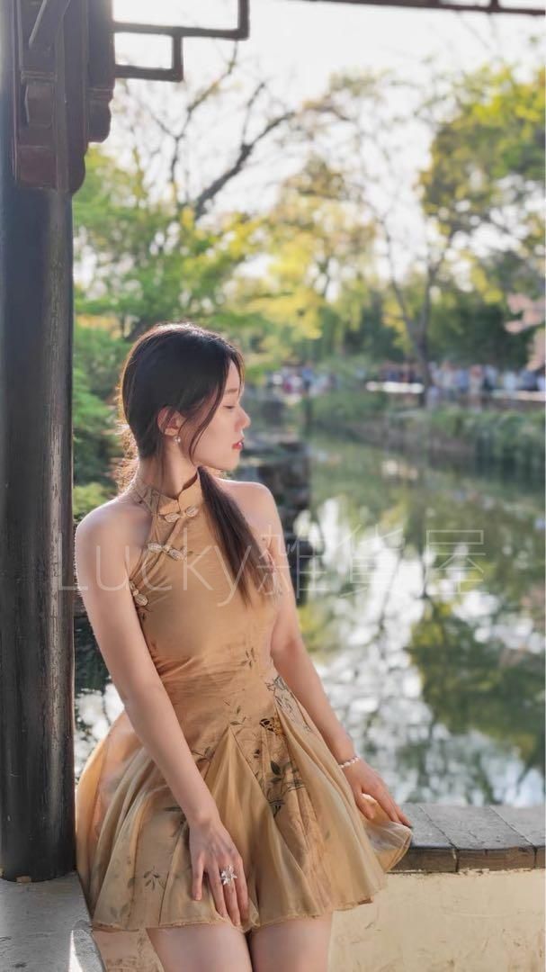 花柄ミニドレス❤️アジアンテイスト 結婚式 パーティー年中用 花柄ミニドレス??アジアンテイスト 結婚式 パーティ - メルカリ
