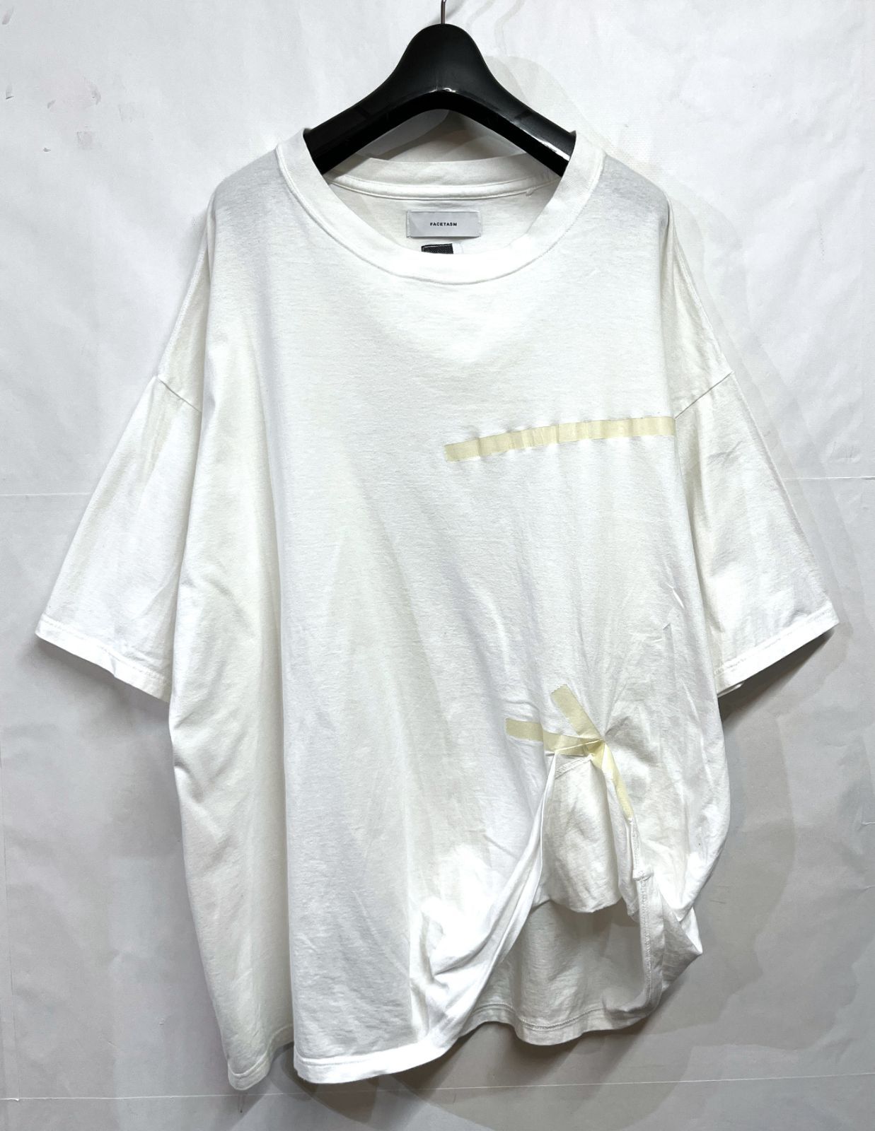 FACETASM｜ファセッタズム  テープデザインTシャツ 半袖 Tee