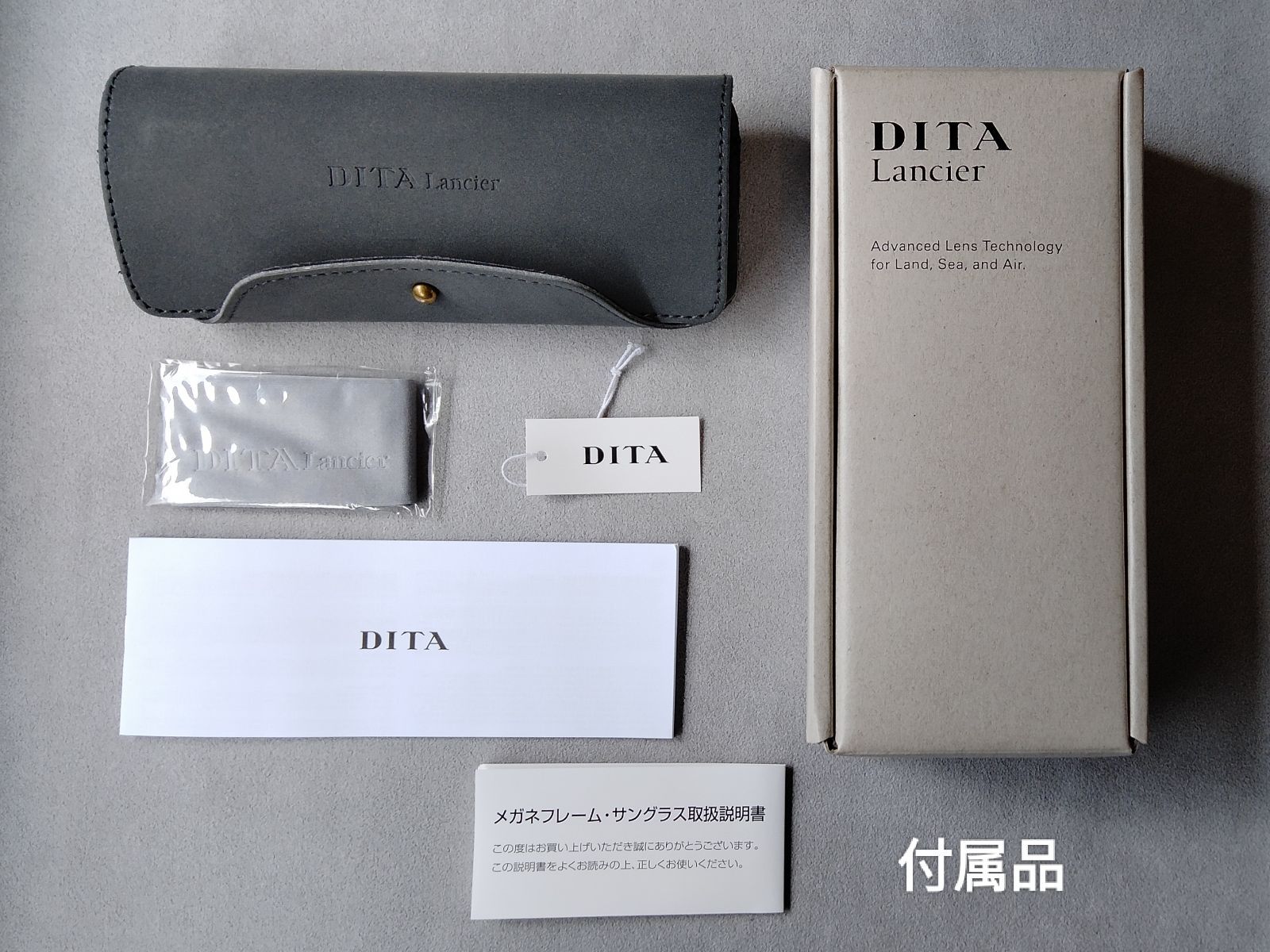 DITA Lancier（ディータ ランシアー）LSA-424‐04 Matte Black // G-12 