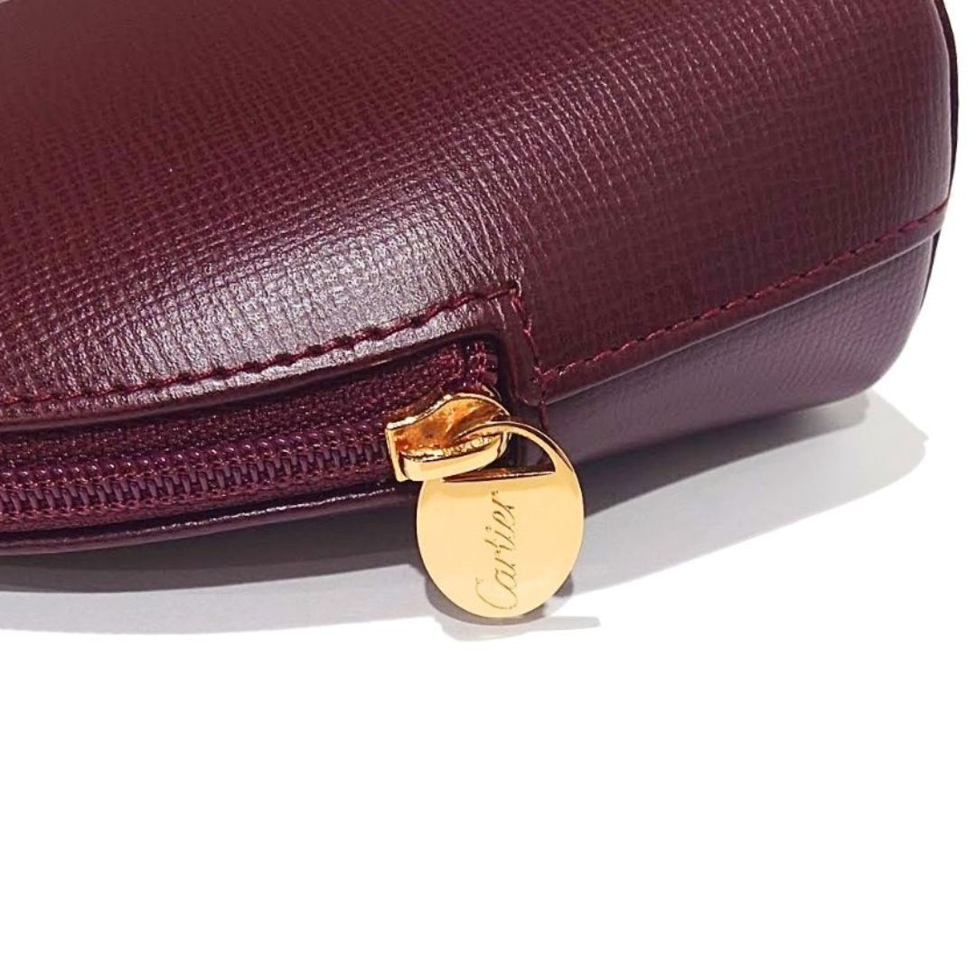 ヴィンテージ Cartier カルティエ マストライン ポーチ メイク