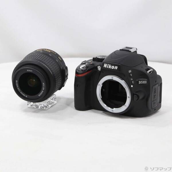 中古品〕 Nikon D5100 18-55 VR レンズキット (1620万画素／SDXC