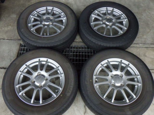 231-705 weds VELVA アルミホイール＆ラジアルタイヤ 185 70R14 2020年 ４本セット