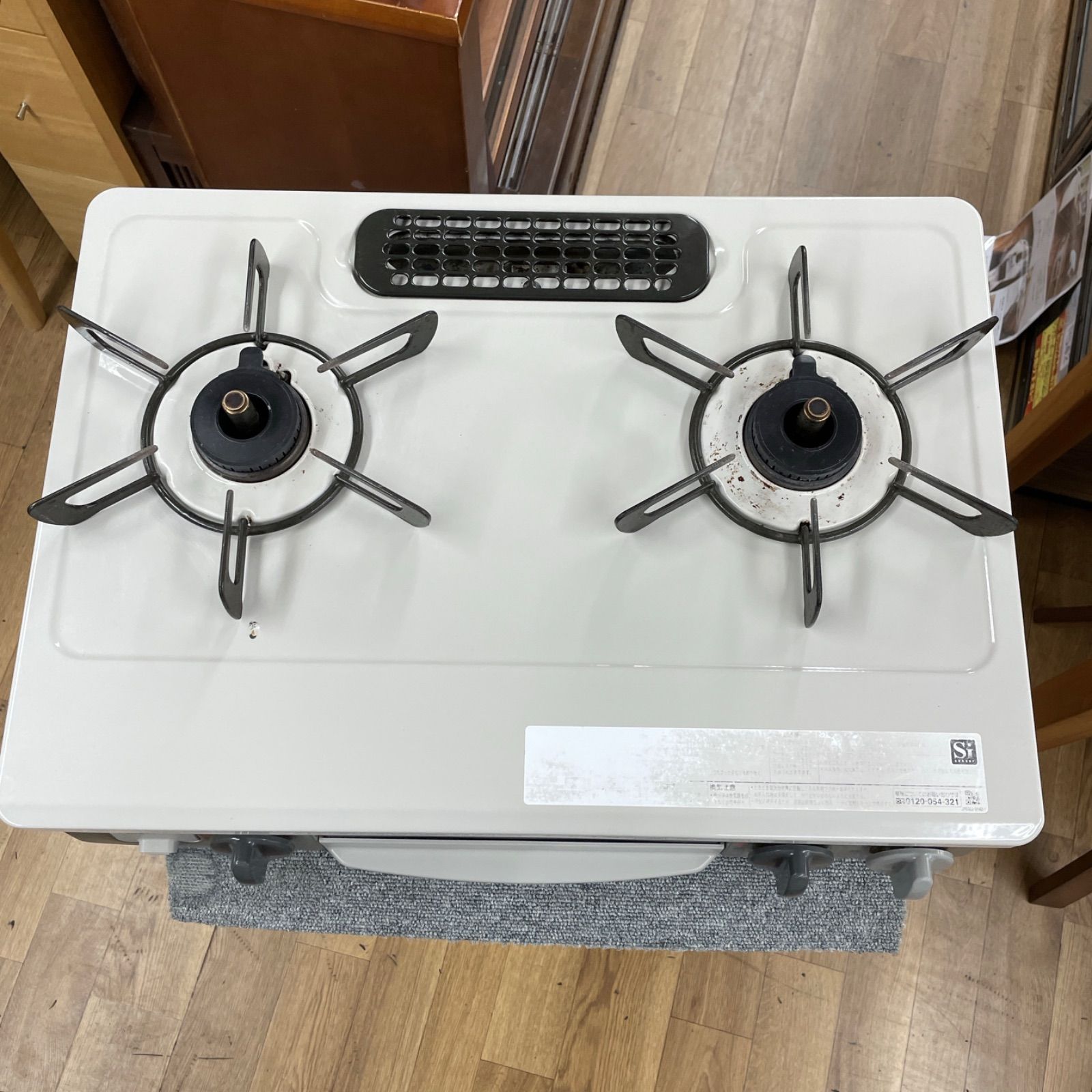 R521 ☀️ Rinnai LPガス（プロパンガス）コンロ 20年製 RTE564BEL