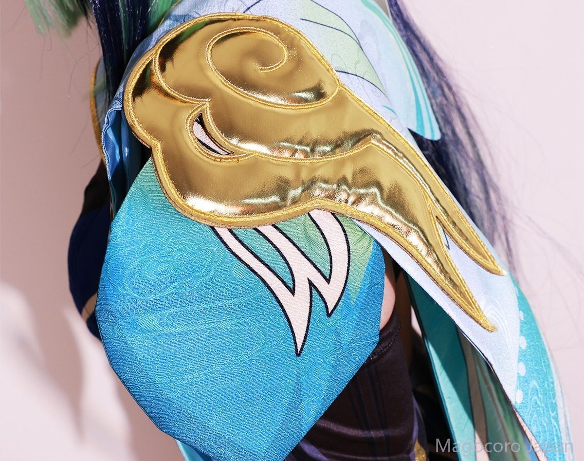 COSPLAY原神閑雲女性用申鶴コスチューム留雲借風真君ゲームアニメ二次元セット