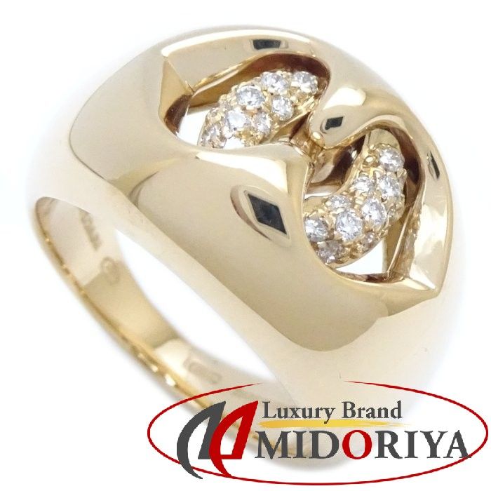 ブルガリ BVLGARI アブラッチオ リング 指輪 ダイヤモンド 16号