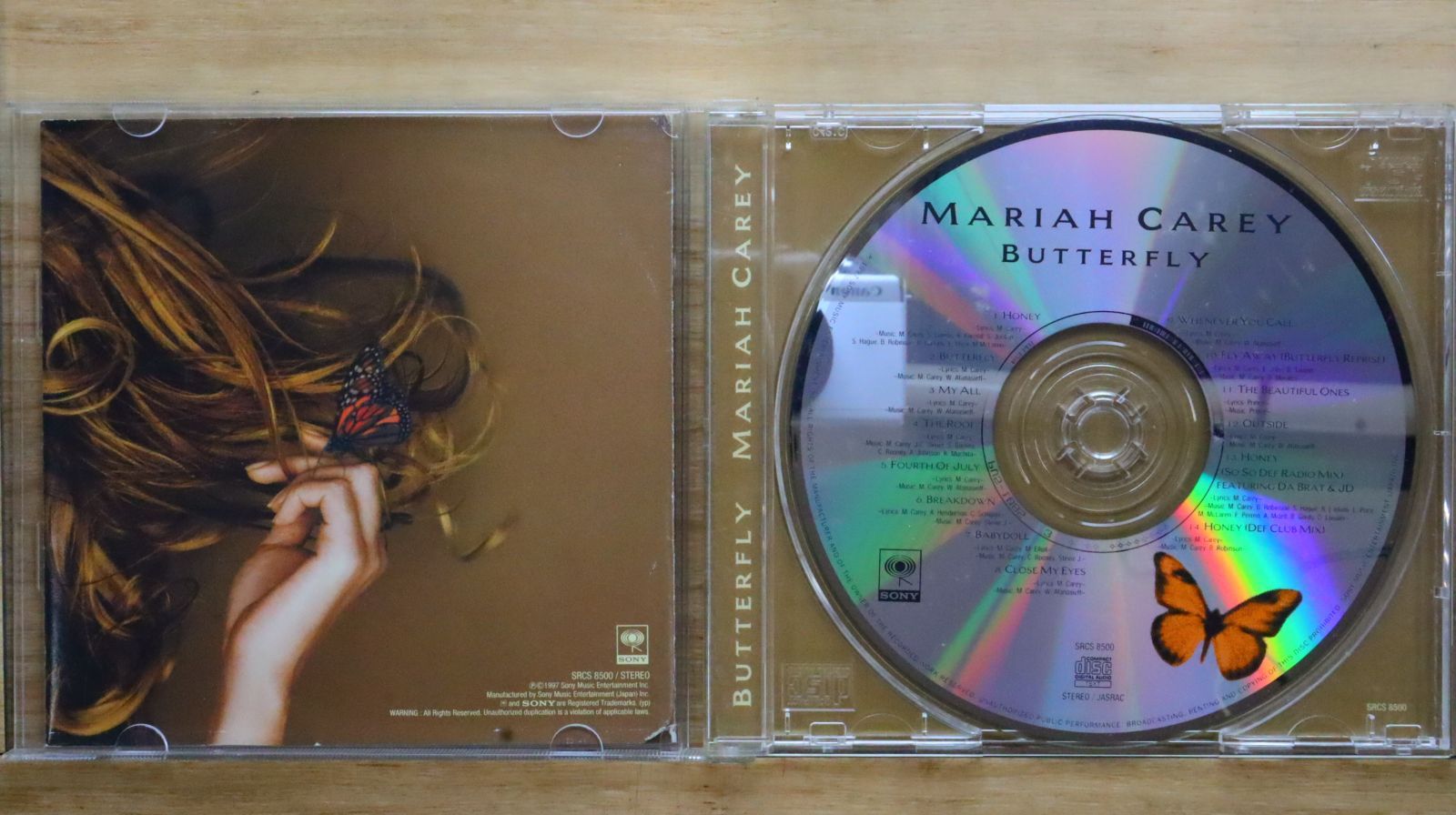 国内盤CD☆マライア・キャリー/Mariah Carey□ バタフライ