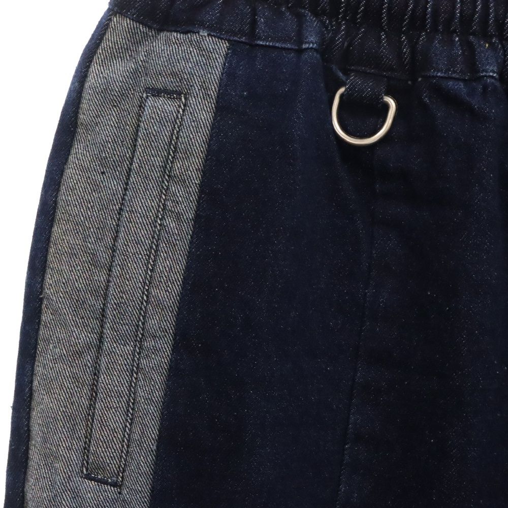 SAPEur サプール DENIM PANTS TRACK インディゴ　 デニム SAPEur サプール Denim Track Pants デニムトラックパンツ