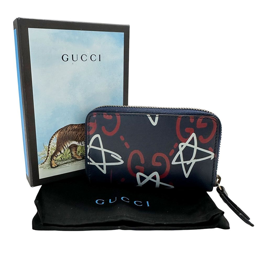 グッチ GUCCI 財布 レディース メンズ ブランド ゴースト コイン