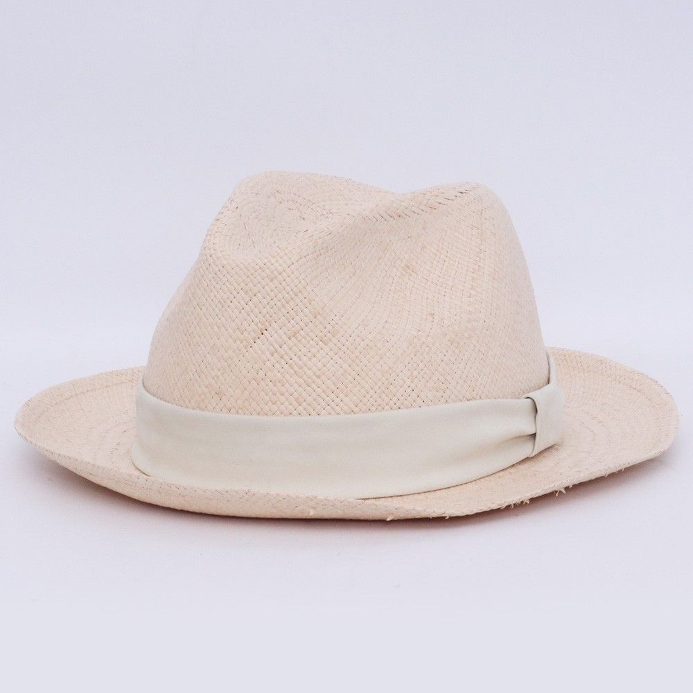 AKM × NEW YORK HAT パナマ ストローハット XLサイズ ベージュ