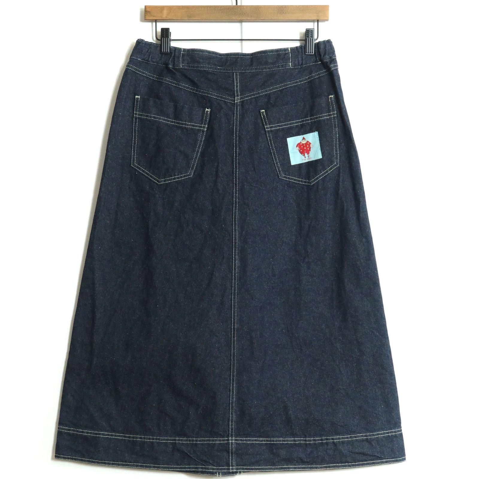 美品】ピンクハウス☆デニムスカート フロントボタン ピエロの