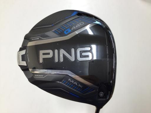 ピン G440 MAX 10.5° ドライバー DR 純正特注シャフト フレックスX メンズ 男性用 右利き 右用 Cランク ゴルフクラブ