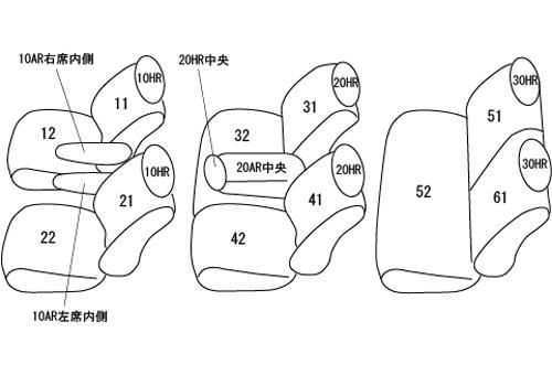 サイズ Clazzio クラッツィオ シートカバー ストリームステッチ オデッセイ ガソリン RB3 | RB4 H23|10～H25|10 EH-2505 毎日新作アイテム入荷中！