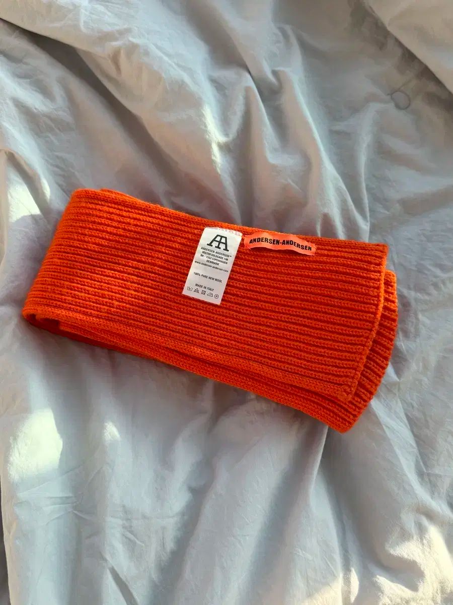 アンデルセンアンデルセン 赤 マフラー ANDERSEN-ANDERSEN