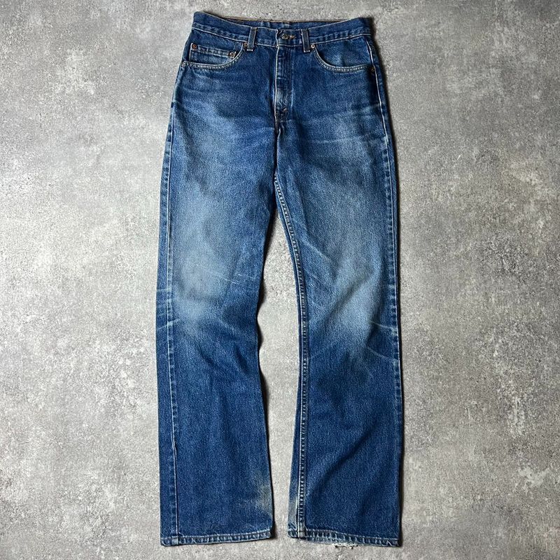 ヒゲ 00s USA製 Levis 517 0216 フレア デニム パンツ 32 / 00