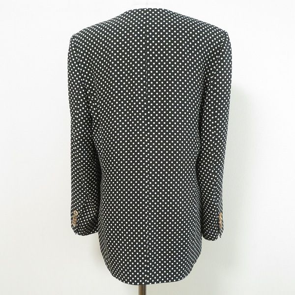 anc ケンゾー KENZO ジャケット 2 黒 白 ドット ノー ヴィンテージ レディース 970009