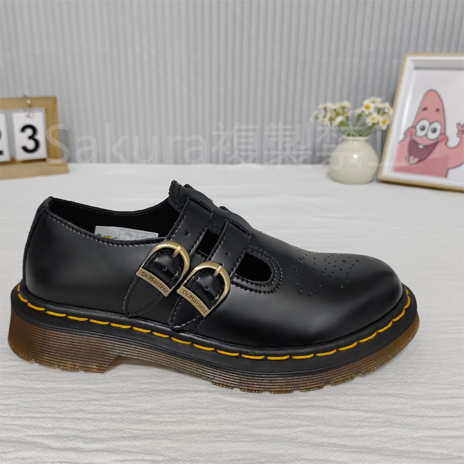 新品未使用✨】Dr.Martens ドクターマーチン レザーシューズ 8065MARY 
