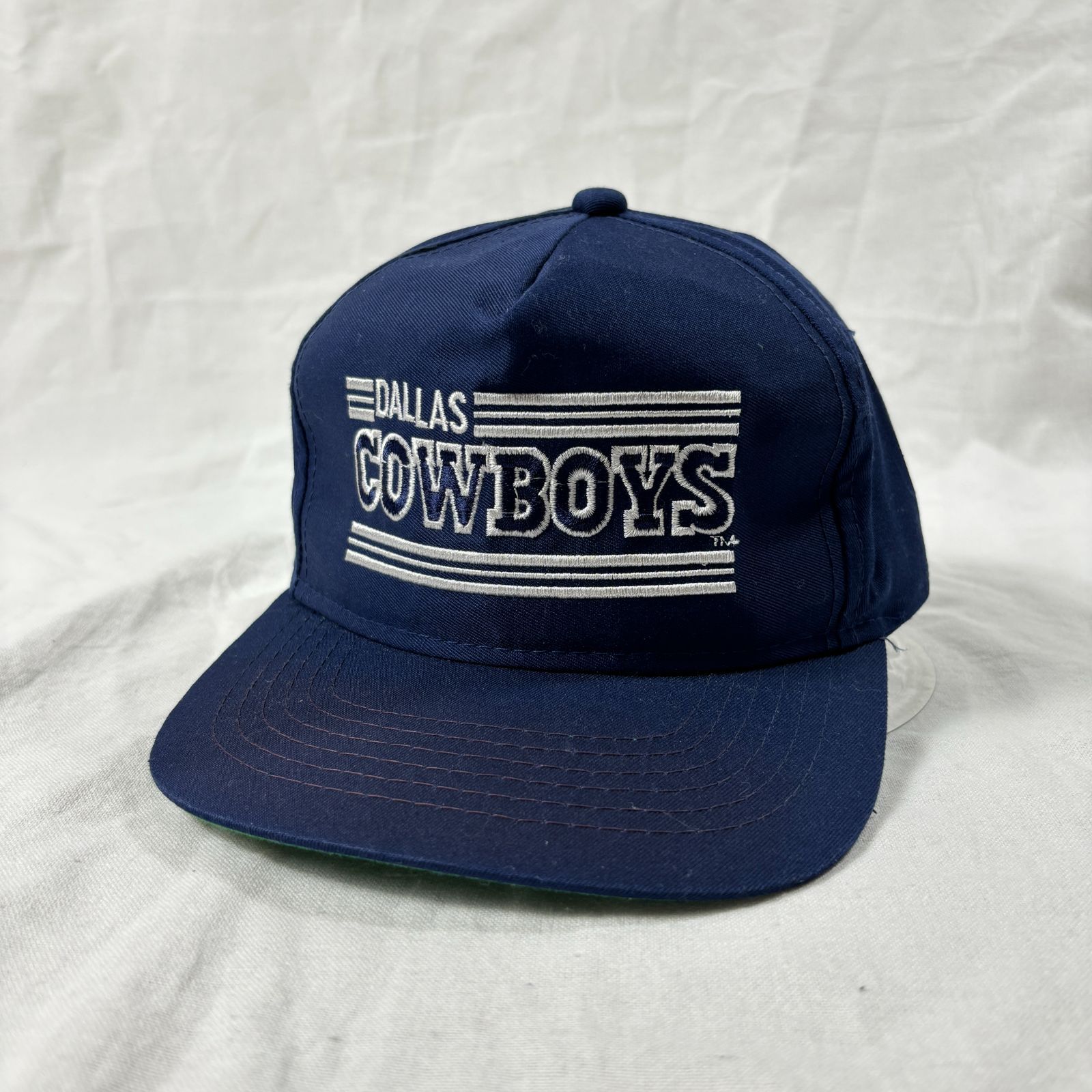 80s-90s NFL ダラスカウボーイズ 刺繍ロゴ 5パネル キャップ