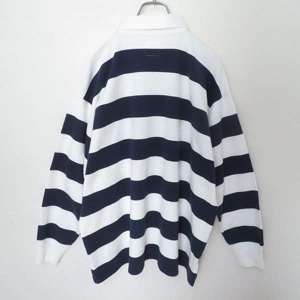 最安 TOUJOURS トゥジュー ラガーシャツ カットソー オーバーサイズ トップス