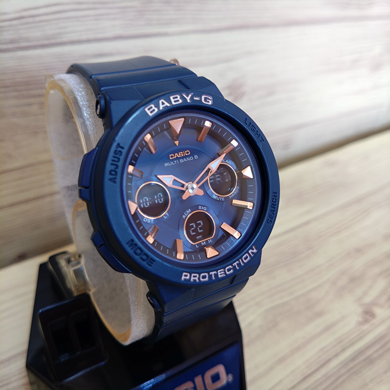 CASIO G-SHOCK Baby-G 電波ソーラー BGA-2510 レディース腕時計