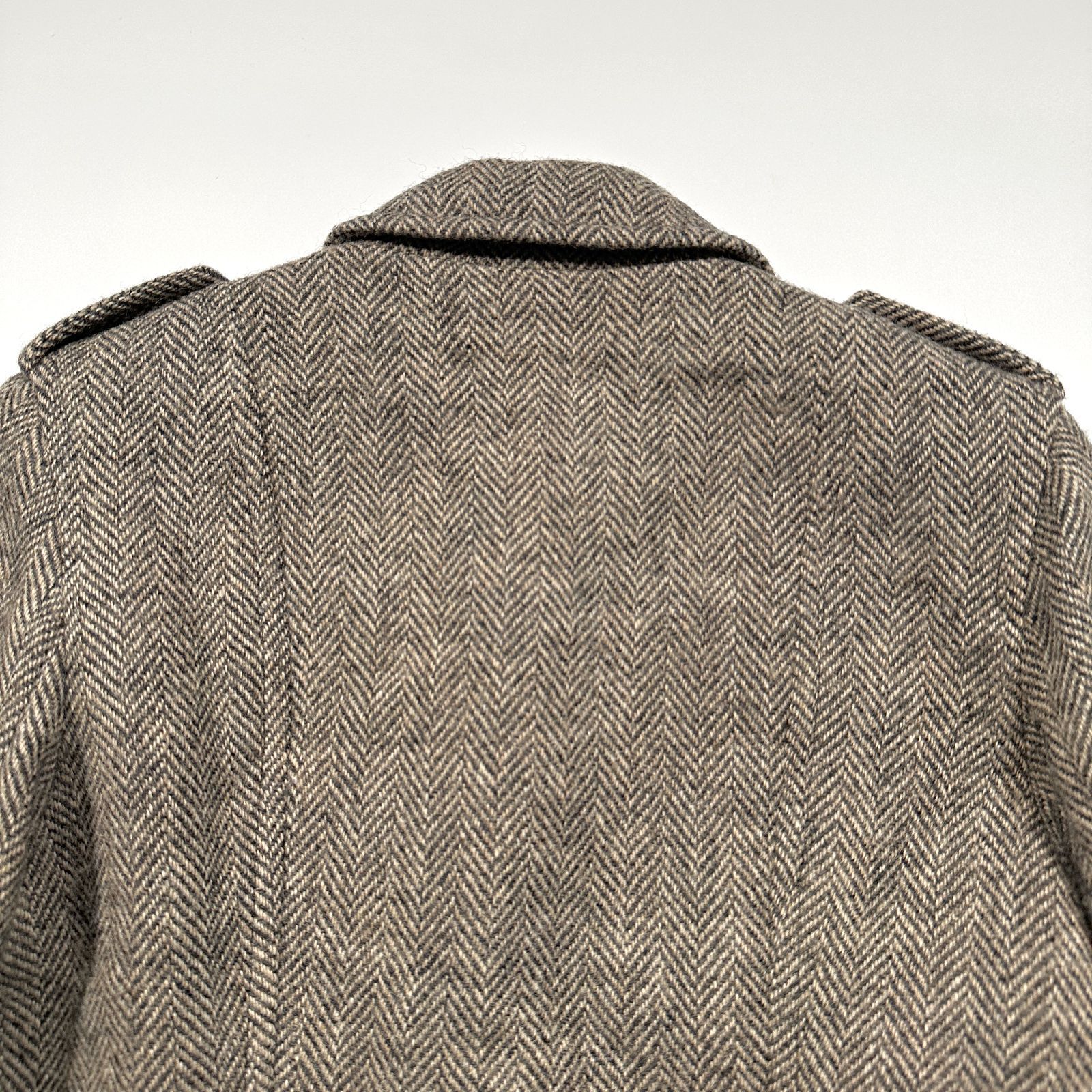 BURBERRY BLUE LABEL バーバリーブルーレーベル ツイード ステンカラー