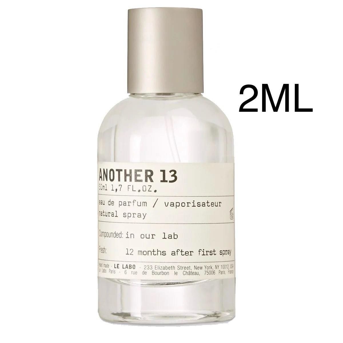 新品正規品お試し香水サンプル ルラボアナザー13 2ml LELABO ANOTHER 13 2ML Oza Parfume メルカリ