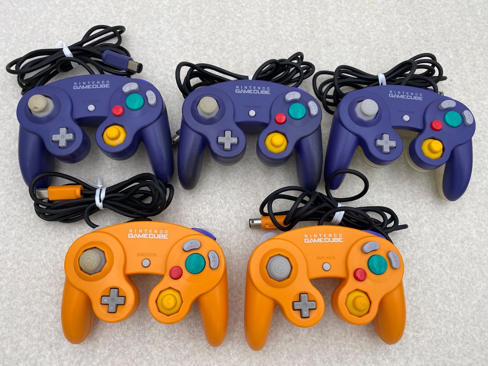 【ジャンク】Nintendo GAMECUBE コントローラー　まとめ売り ニンテンドーゲームキューブ コントローラー ジャンク まとめ