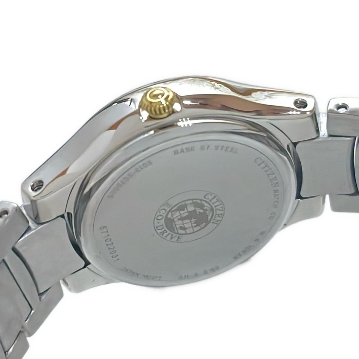 CITIZEN(シチズン) 腕時計美品 エコドライブ E013-S075025 レディース  