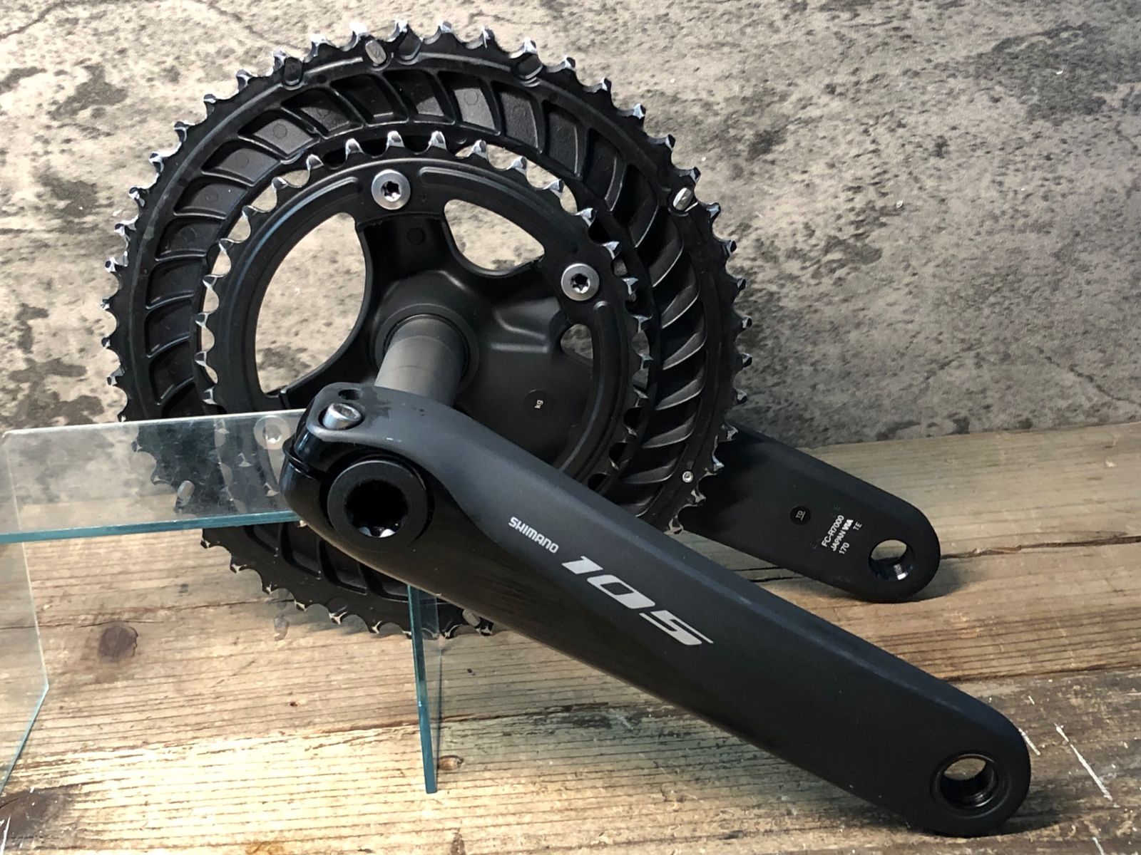 JD520 4iiii Precision PML300 パワーメーター 左側 シマノ SHIMANO 105 FC-R7000 クランクセット 170mm 50 34T 11S