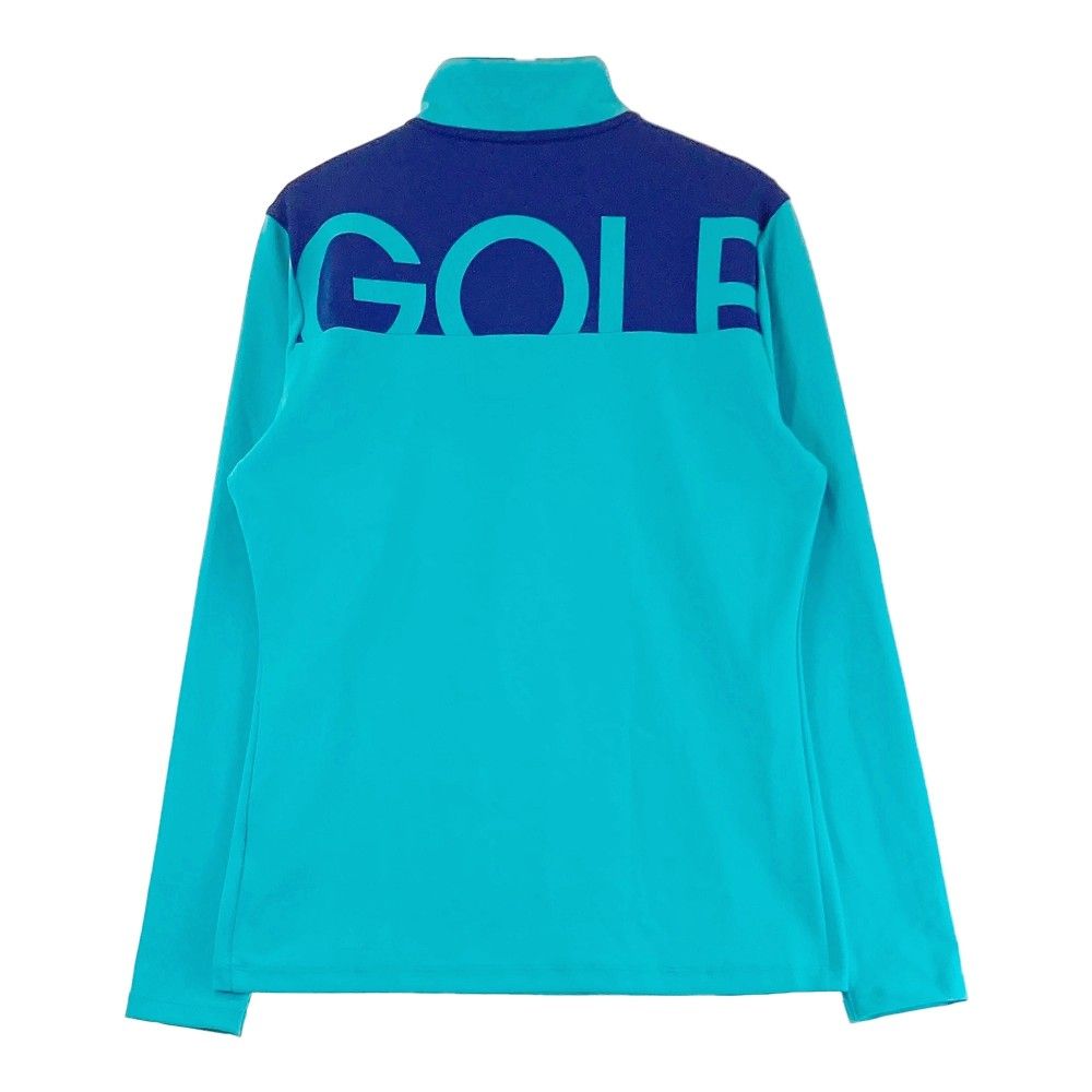 DESCENTE - 新品☆デサント　デサントゴルフ　DESCENTE☆ジップシャツ☆レディースゴルフ デサントゴルフ DESCENTE ゴルフ ハーフジップスリーブレス
