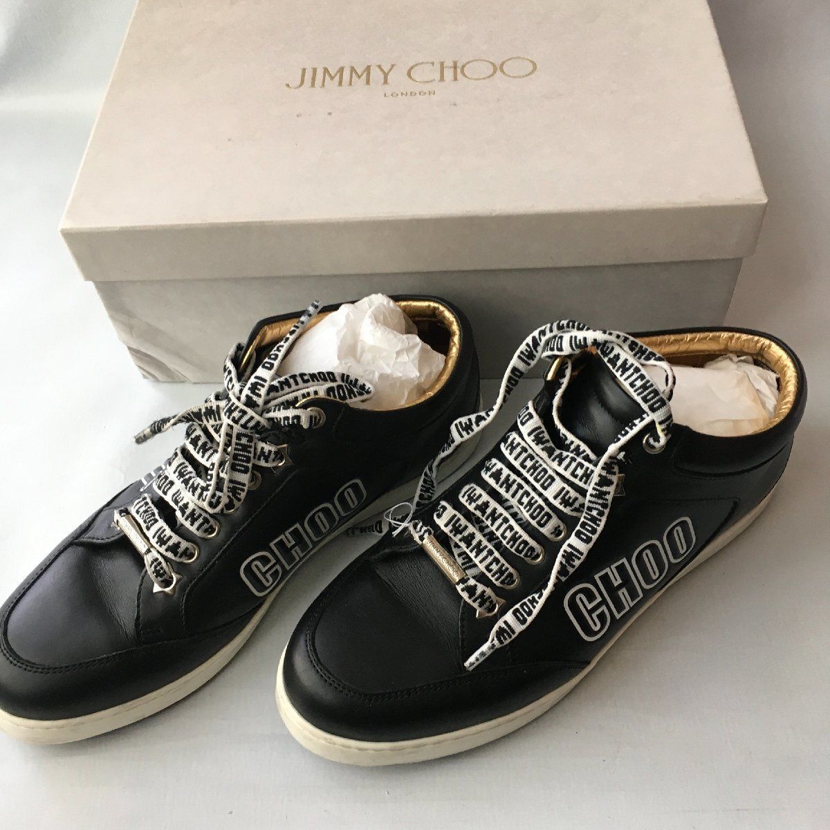 送料無料 いくらから 37 スニーカー CHOOジミーチュウ JIMMY 美品 1/2 メルカリ - 靴