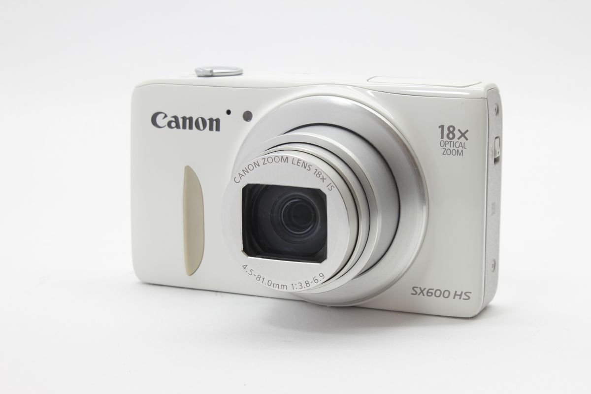 動作 キャノン Canon PowerShot SX 600 HS ホワイト バッテリー 充電器