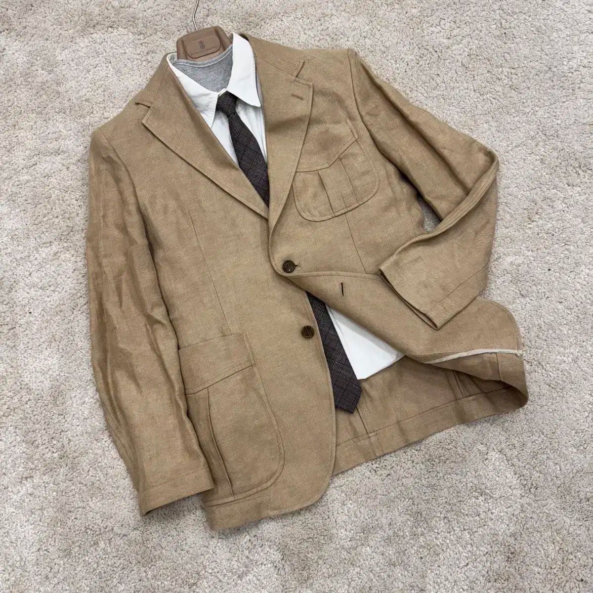 Vetements VETEMENTS ヴェトモン 最上級 日本 プロダクション リネン マウンテンパーカー ハンティング ブレザー