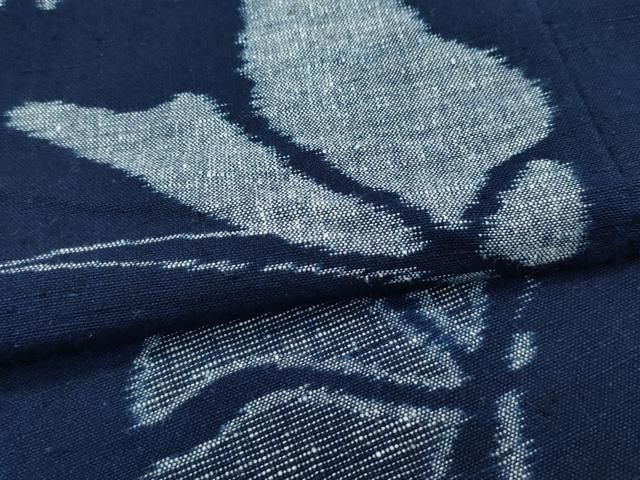 平和屋着物□極上 弓浜絣 舞蝶文 綿 逸品 CZAA3546s5 - メルカリ