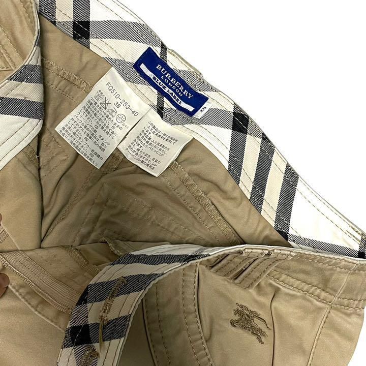 BURBERRY　bluelabel　 バーバリー　長ズボン　ストレッチ素材 BURBERRY bluelabel バーバリー 長ズボン ストレッチ素材 - メルカリ