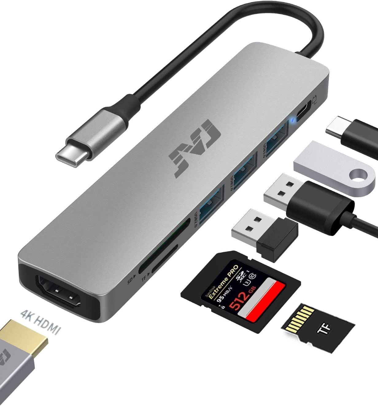 USB-C ハブ タイプc to HDMI 変換アダプター