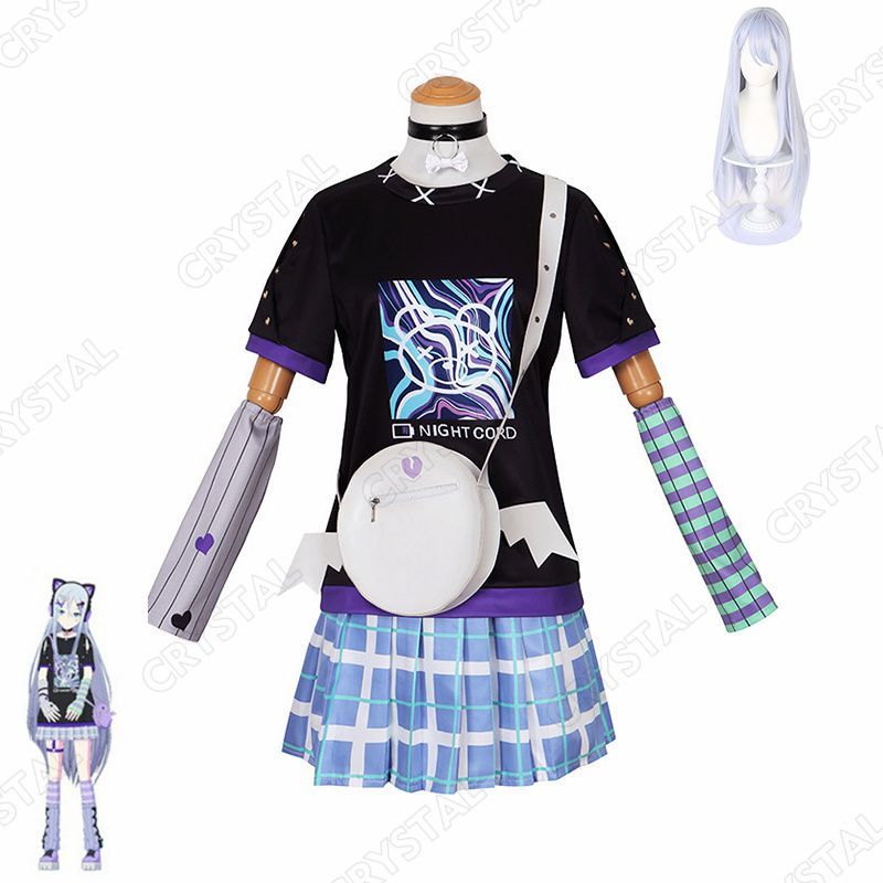 プロジェクトセカイ カラフルステージ feat. 初音ミク コスプレ 宵崎奏 コスプレ衣装 ウイッグ付き 人気 よいさきかなで キャラクター コスプレ用 イベント 仮装 舞台装 演出服 漫遊展 撮影用 観賞用 祭り 贈り物 誕生日 ハロウィン クリスマス
