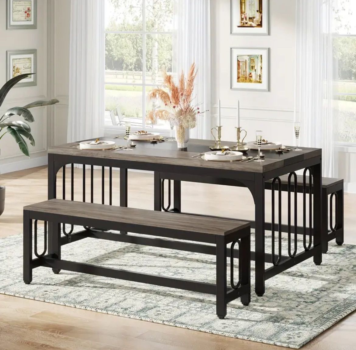 Go81 クラッシュゲート FRAG オーク材 4人掛け ダイニングテーブ/T5