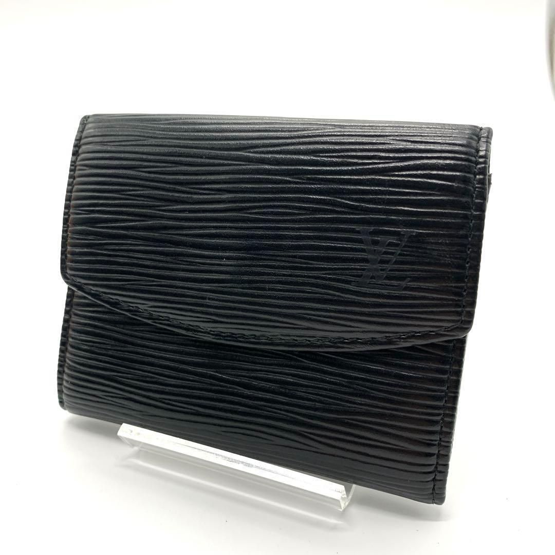 ルイヴィトン ケース エピ 黒 ブラック 小銭入れ 財布 カードケース ルイヴィトン カードケース/コインケース