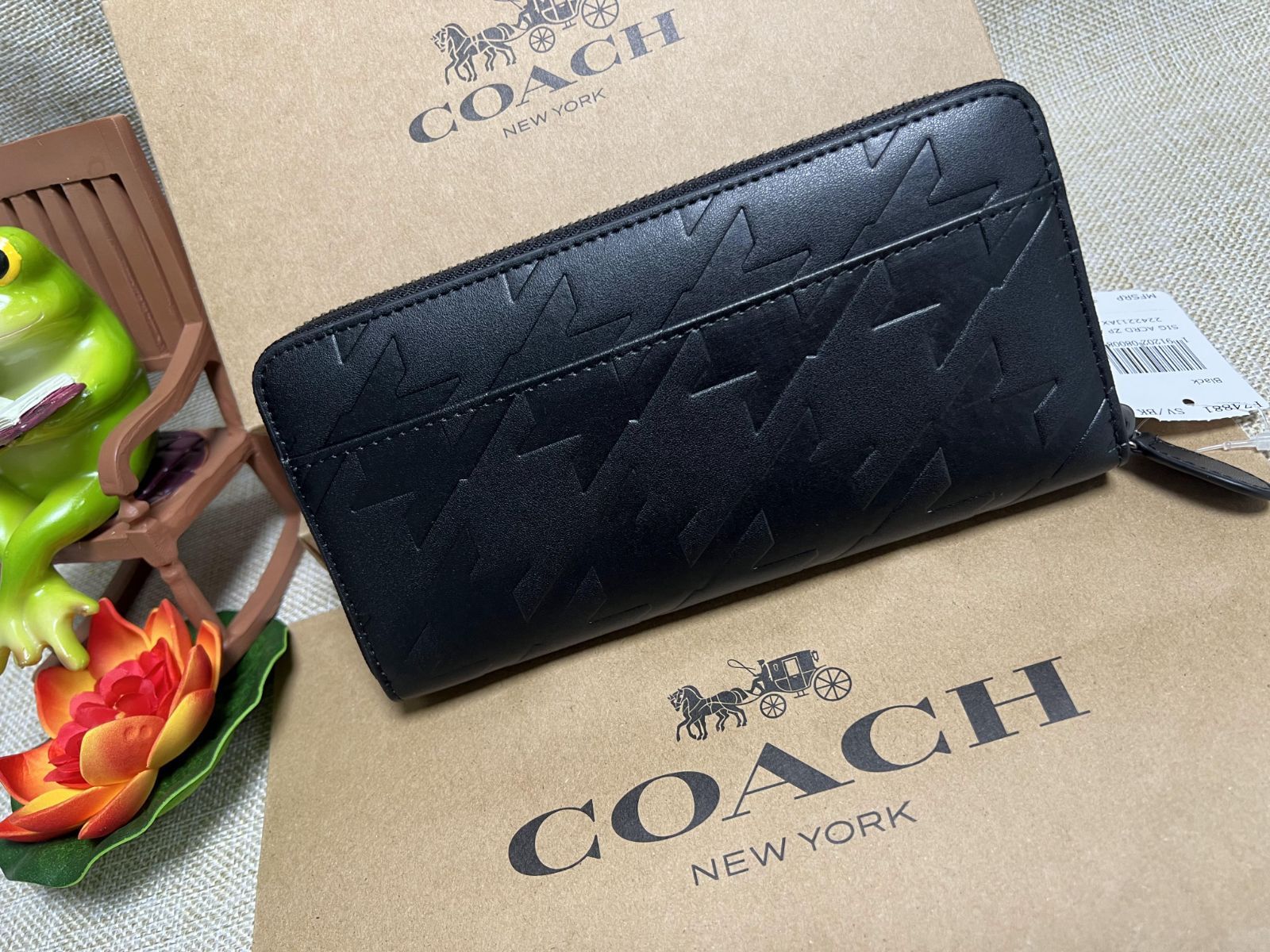 COACH 長財布 コーチ 財布 メンズ 新品 未使用 ファッション 財布