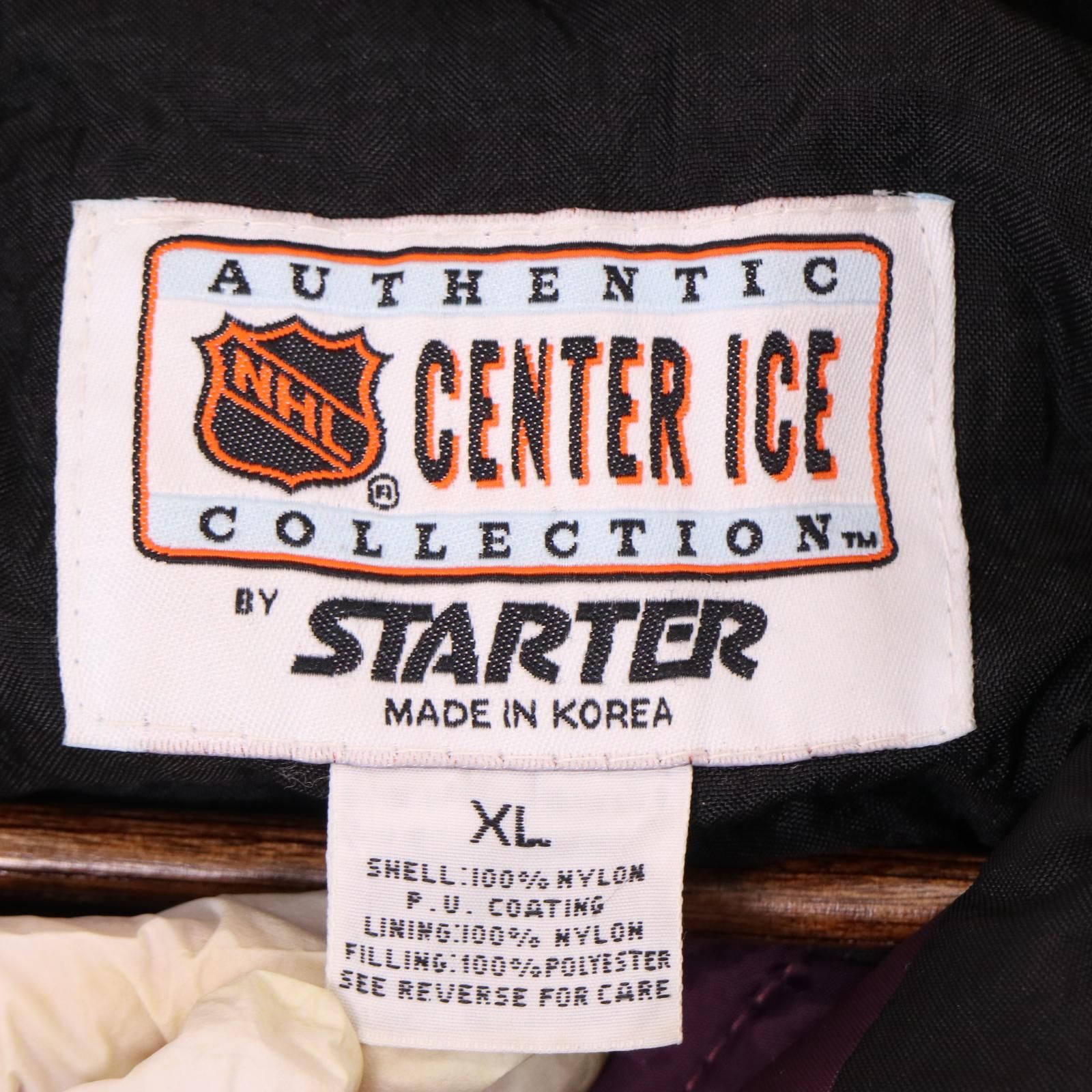 90年代 STARTER スターター NHL アナハイム・ダックス 中綿 ナイロン