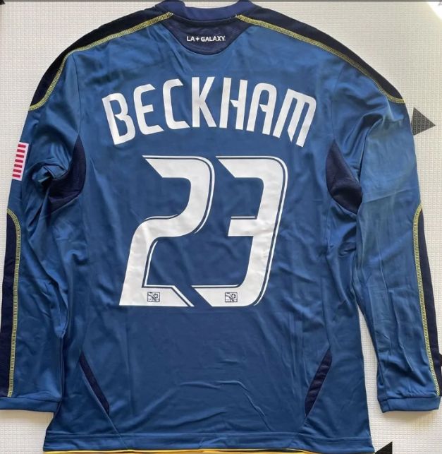 ロサンゼルス・ギャラクシー ユニフォーム ベッカム BECKHAM 23 長袖 