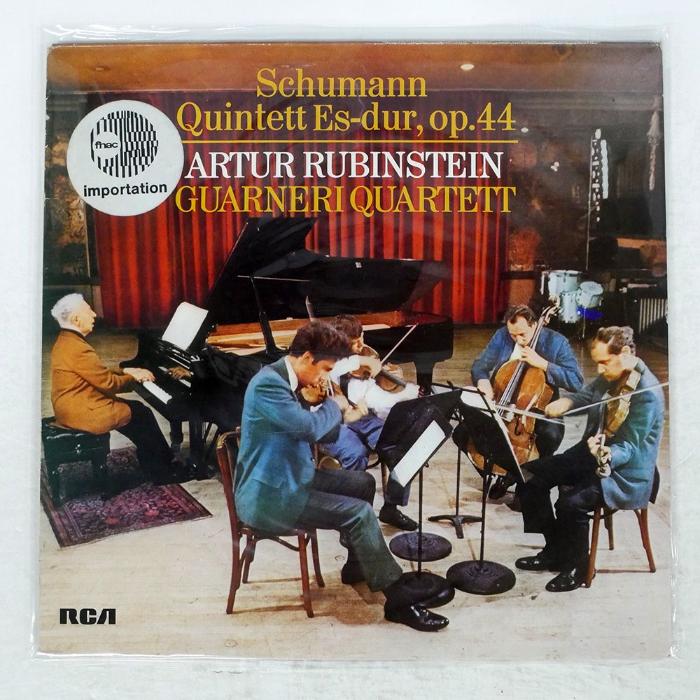 独 ドイツ盤 ARTUR RUBINSTEIN/SCHUMANN : QUINTETT FUR KLAVIER