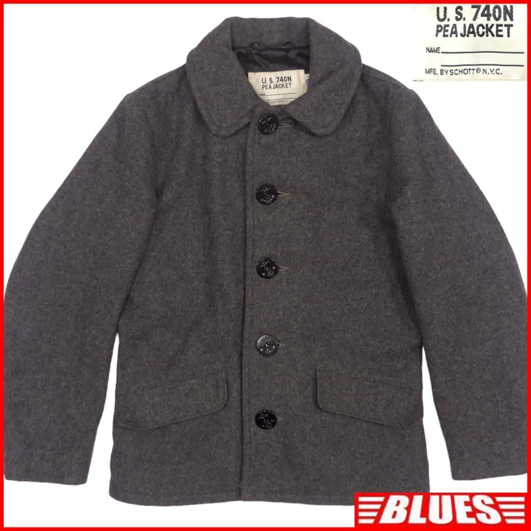 Schott ショット Pコート S ピーコート 36 シングル HH9508 - メルカリ Schott ショット Pコート S ピーコート 36 シングル HH9508 - メルカリ